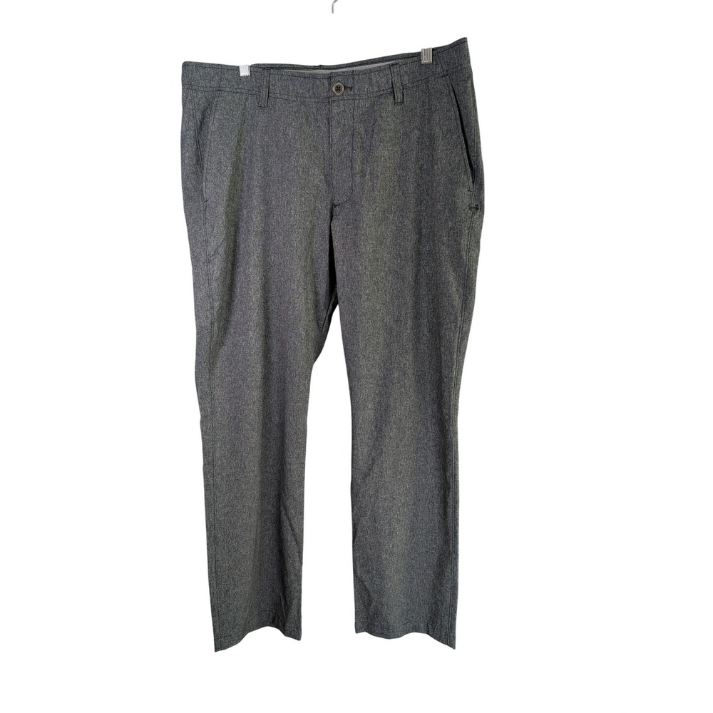 Under Armour Golf Pants Mens 38x30 Gray Straight‎ Leg Performance NEW
